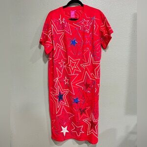 New QOS Star MIDI Dress